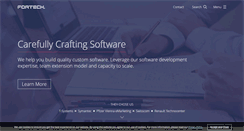 Desktop Screenshot of fortech.ro