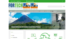 Desktop Screenshot of fortech.cr