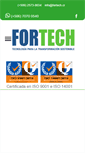 Mobile Screenshot of fortech.cr