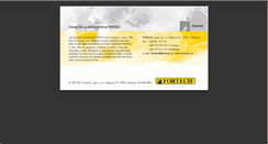 Desktop Screenshot of fortech.cz